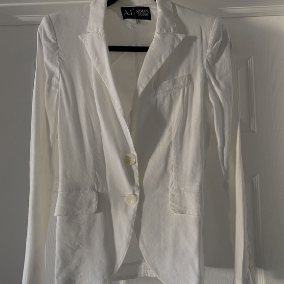 Armani Jeans Linen Blazer - Picture 1 of 5